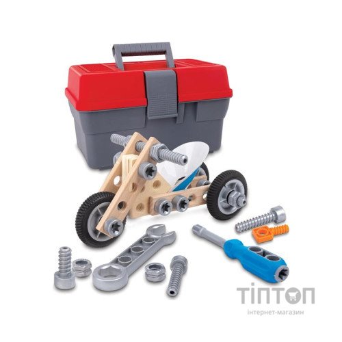 Конструктор Hape Мотоцикл 34 деталі (E3037)