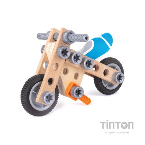 Конструктор Hape Мотоцикл 34 деталі (E3037)