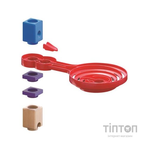 Конструктор Hape Набір для лабіринту конструктора Quadrilla Двостороння спіраль (E6026)