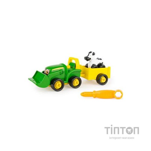 Конструктор John Deere Kids Трактор із ковшем і причепом (47209)