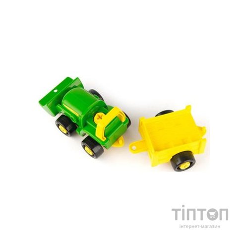 Конструктор John Deere Kids Трактор із ковшем і причепом (47209)
