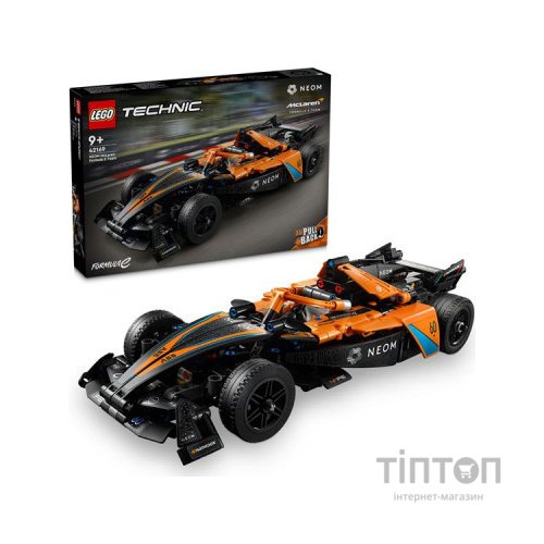 Конструктор LEGO Автомобіль для перегонів NEOM McLaren Formula E 452 деталі (42169)