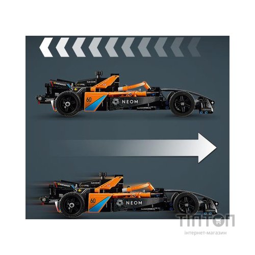 Конструктор LEGO Автомобіль для перегонів NEOM McLaren Formula E 452 деталі (42169)