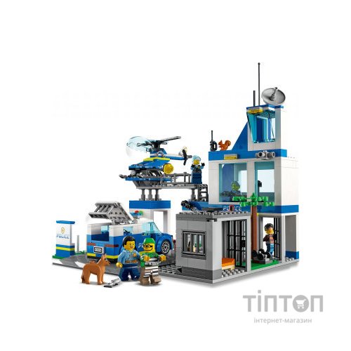 Конструктор LEGO City Поліцейська ділянка 668 деталей (60316)