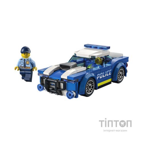 Конструктор LEGO City Поліцейський автомобіль 94 деталі (60312)