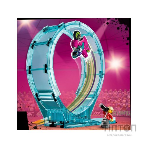 Конструктор LEGO City Stuntz Неймовірне завдання для каскадерів 385 деталей (60361)