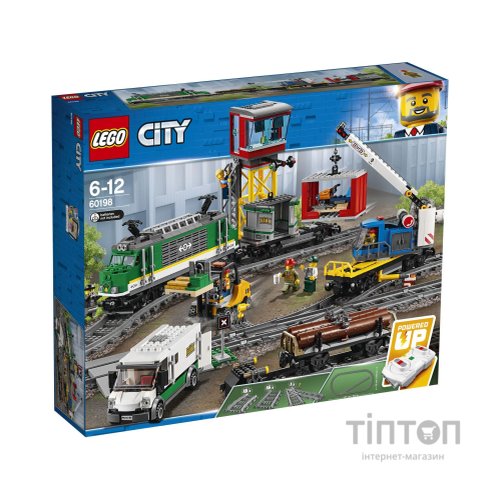 Конструктор LEGO CITY Вантажний потяг (60198)