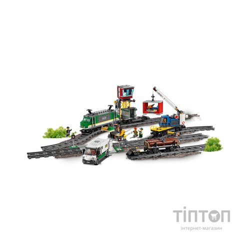 Конструктор LEGO CITY Вантажний потяг (60198)