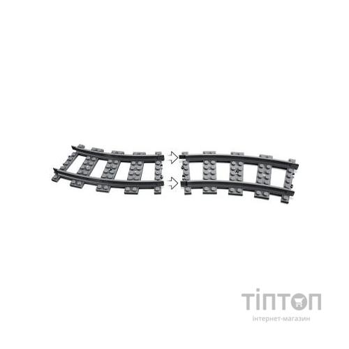 Конструктор LEGO City Залізничні стрілки 8 деталей (60238)