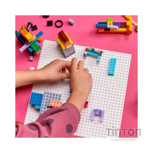 Конструктор LEGO Classic Базова пластина білого кольору (11026)
