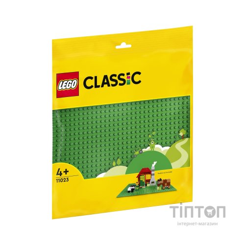 Конструктор LEGO Classic Базова пластина зеленого кольору (11023)