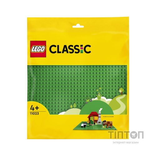 Конструктор LEGO Classic Базова пластина зеленого кольору (11023)