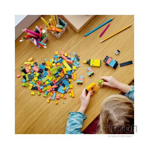 Конструктор LEGO Classic Творчі неонові веселощі 333 деталі (11027)