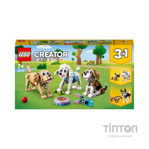 Конструктор LEGO Creator Милі собачки 475 деталей (31137)