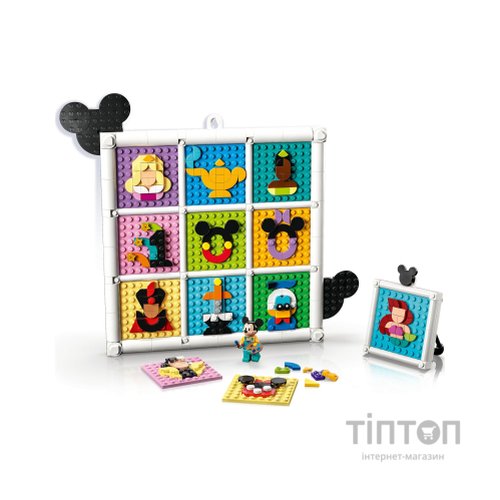Конструктор LEGO Disney 100-та річниця мультиплікації Disney 1022 деталей (43221)