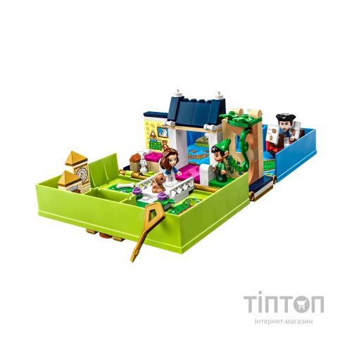 Конструктор LEGO Disney Classic Книга пригод Пітера Пена та Венді 111 деталей (43220)