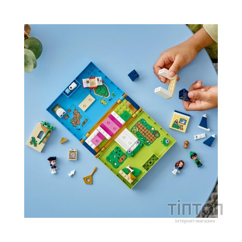 Конструктор LEGO Disney Classic Книга пригод Пітера Пена та Венді 111 деталей (43220)