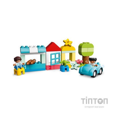 Конструктор LEGO DUPLO Classic Коробка з кубиками 65 деталей (10913)