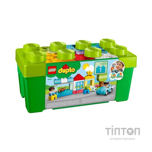 Конструктор LEGO DUPLO Classic Коробка з кубиками 65 деталей (10913)