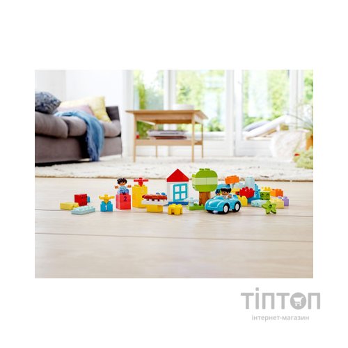 Конструктор LEGO DUPLO Classic Коробка з кубиками 65 деталей (10913)