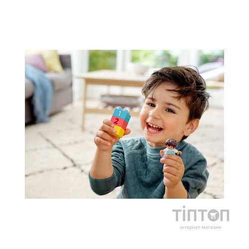 Конструктор LEGO DUPLO Classic Коробка з кубиками 65 деталей (10913)