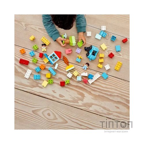 Конструктор LEGO DUPLO Classic Коробка з кубиками 65 деталей (10913)