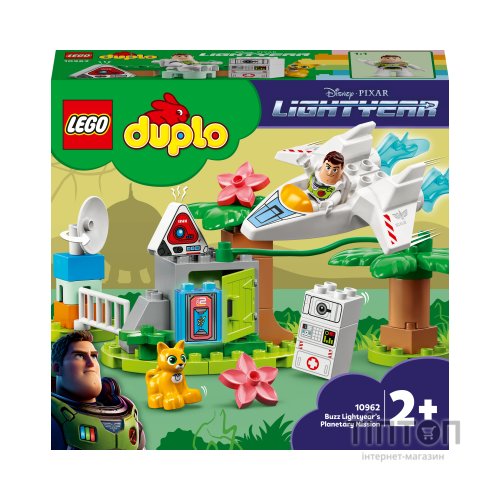 Конструктор LEGO DUPLO Disney Базз Рятівник і космічна місія (10962)