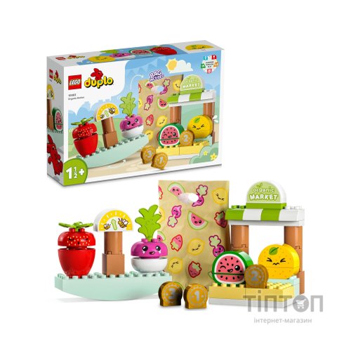 Конструктор LEGO DUPLO My First Органічний ринок 40 деталей (10983)