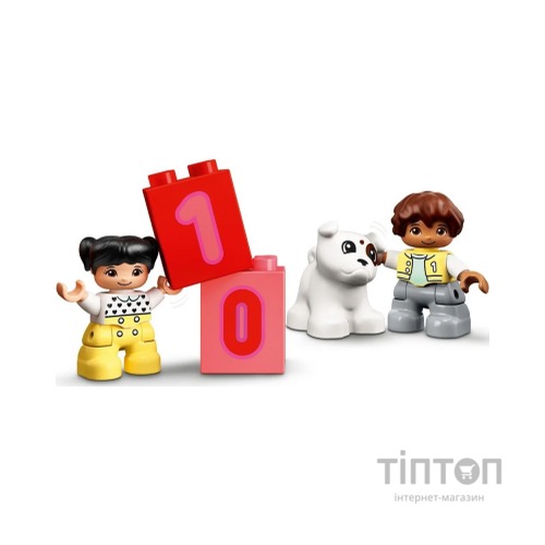 Конструктор LEGO Duplo Потяг із цифрами — вчимося рахувати 23 деталі (10954)