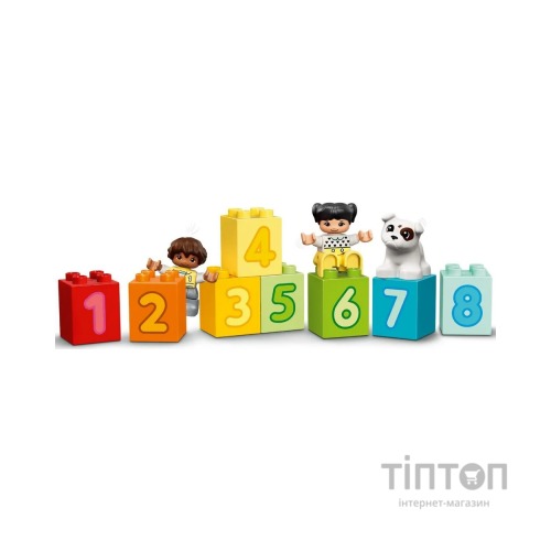 Конструктор LEGO Duplo Потяг із цифрами — вчимося рахувати 23 деталі (10954)