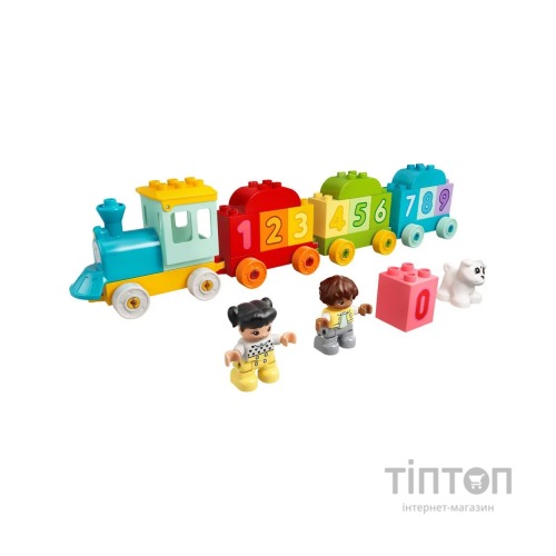 Конструктор LEGO Duplo Потяг із цифрами — вчимося рахувати 23 деталі (10954)