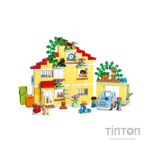 Конструктор LEGO DUPLO Сімейний будинок 3 в 1 218 деталей (10994)
