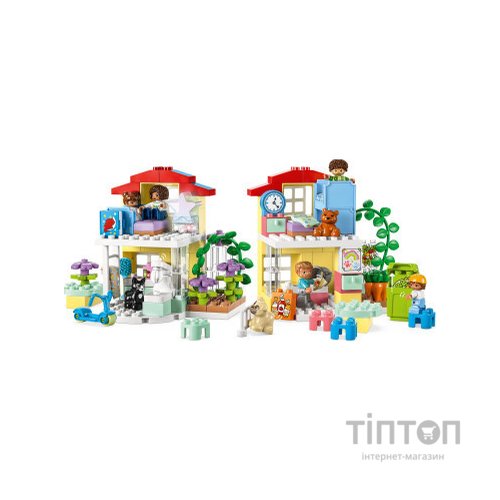 Конструктор LEGO DUPLO Сімейний будинок 3 в 1 218 деталей (10994)