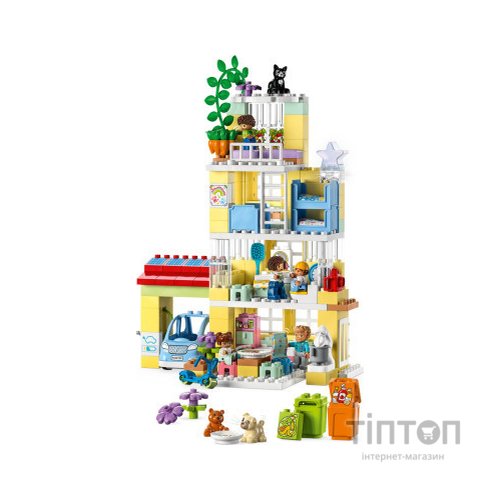 Конструктор LEGO DUPLO Сімейний будинок 3 в 1 218 деталей (10994)