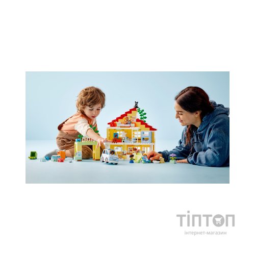 Конструктор LEGO DUPLO Сімейний будинок 3 в 1 218 деталей (10994)