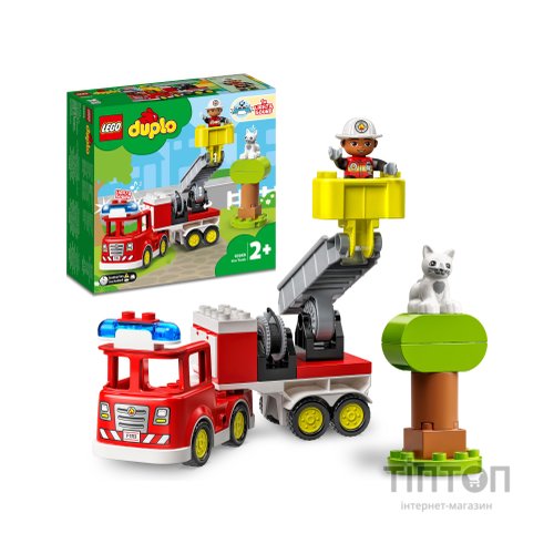 Конструктор LEGO DUPLO Town Пожежна машина 21 деталь (10969)