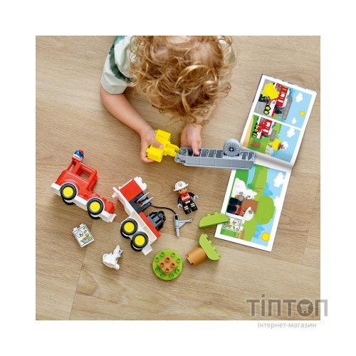 Конструктор LEGO DUPLO Town Пожежна машина 21 деталь (10969)