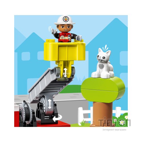 Конструктор LEGO DUPLO Town Пожежна машина 21 деталь (10969)