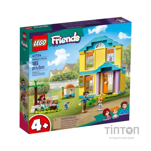 Конструктор LEGO Friends Дім Пейслі 185 деталей (41724)