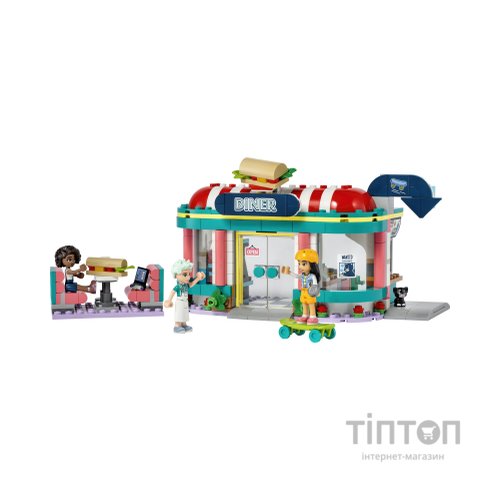Конструктор LEGO Friends Хартлейк Сіті: ресторанчик в центрі міста 346 деталей (41728)