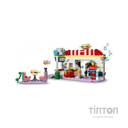 Конструктор LEGO Friends Хартлейк Сіті: ресторанчик в центрі міста 346 деталей (41728)