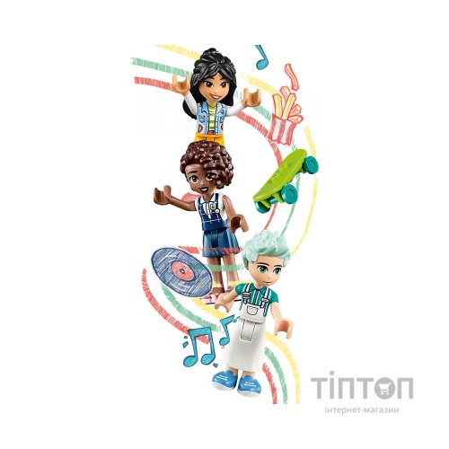 Конструктор LEGO Friends Хартлейк Сіті: ресторанчик в центрі міста 346 деталей (41728)