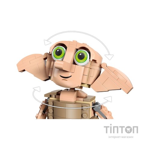 Конструктор LEGO Harry Potter Добі домашній ельф 403 елемента (76421)