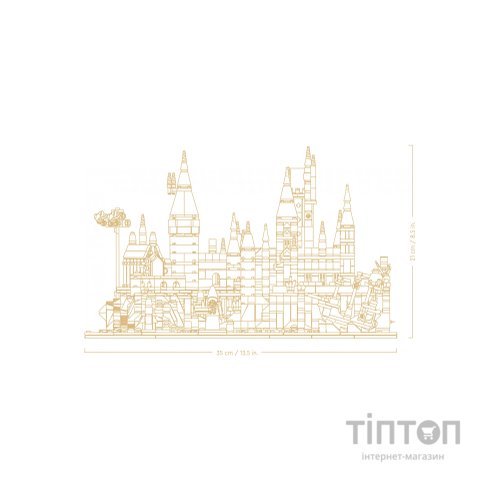 Конструктор LEGO Harry Potter Замок і територія Гоґвортсу 2660 деталей (76419)