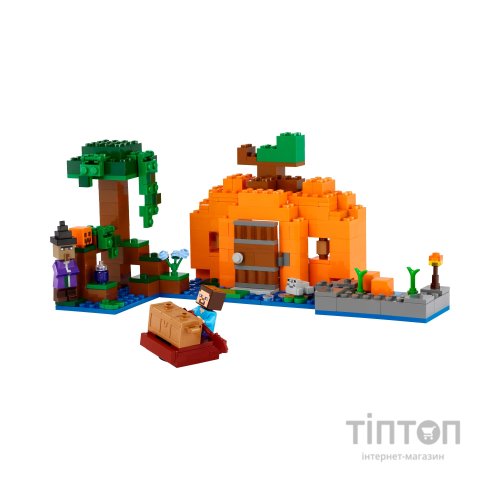 Конструктор LEGO Minecraft Гарбузова ферма 257 деталей (21248)