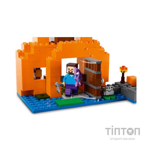 Конструктор LEGO Minecraft Гарбузова ферма 257 деталей (21248)