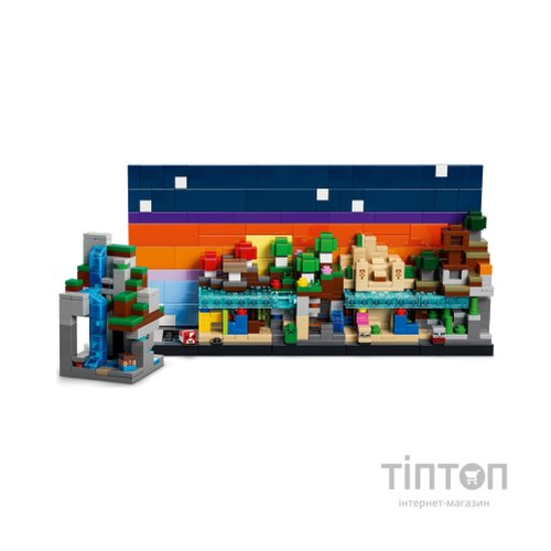 Конструктор LEGO Minecraft Мінібіоми (21589)