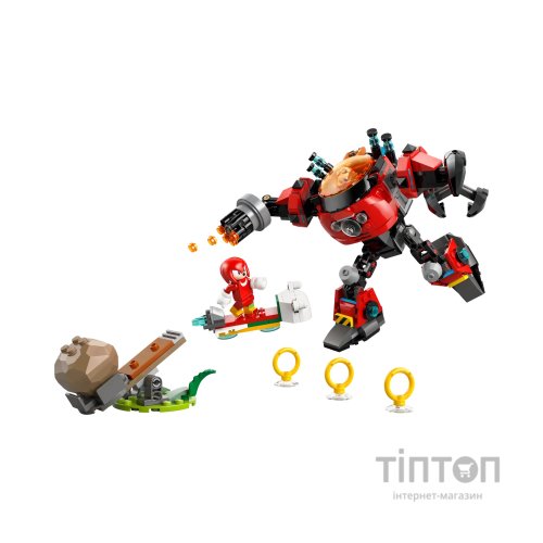 Конструктор LEGO Sonic Knuckles vs. Dr. Eggman Egg Crusher Mech (77005)