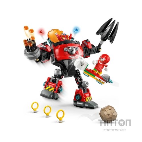 Конструктор LEGO Sonic Knuckles vs. Dr. Eggman Egg Crusher Mech (77005)