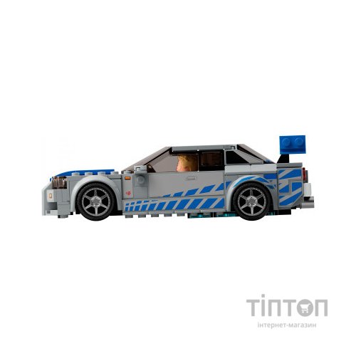 Конструктор LEGO Speed Champions «Подвійний форсаж» Nissan Skyline GT-R (R34) 319 деталей (76917)